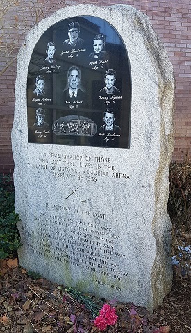 Listowel Memorial Arena monument