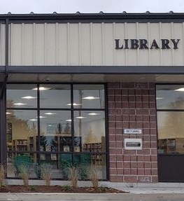 Front view of the North Perth Public Library Monkton Branch