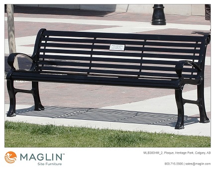 Commemorative bench model